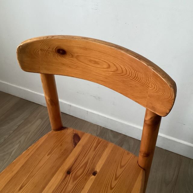 Chaises vintage en pin – Image 9