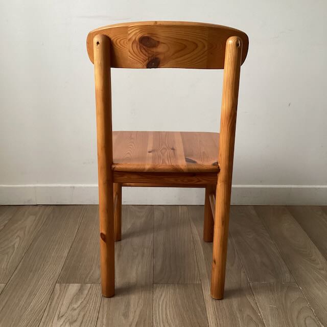 Chaises vintage en pin – Image 6