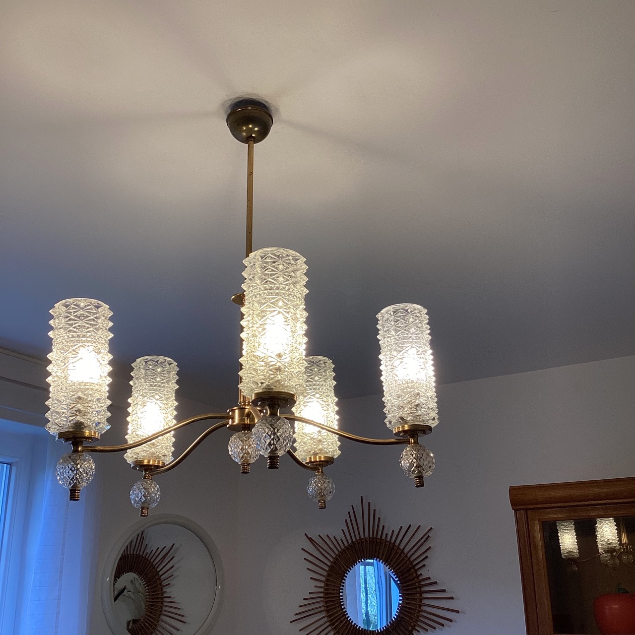 Suspension Or et Verre – Image 7