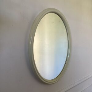 Grand miroir ovale seventies