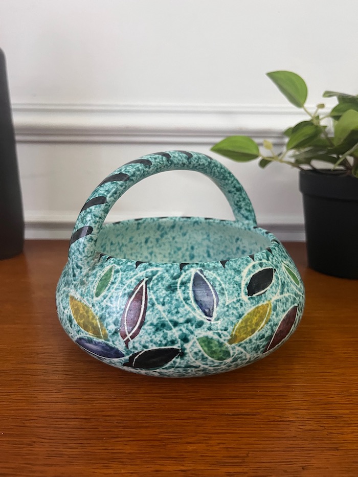 Panier en céramique Borty Vallauris