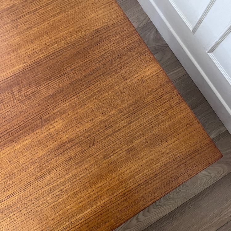 Table basse carrée en teck – Image 8