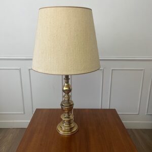 Grande lampe en bronze