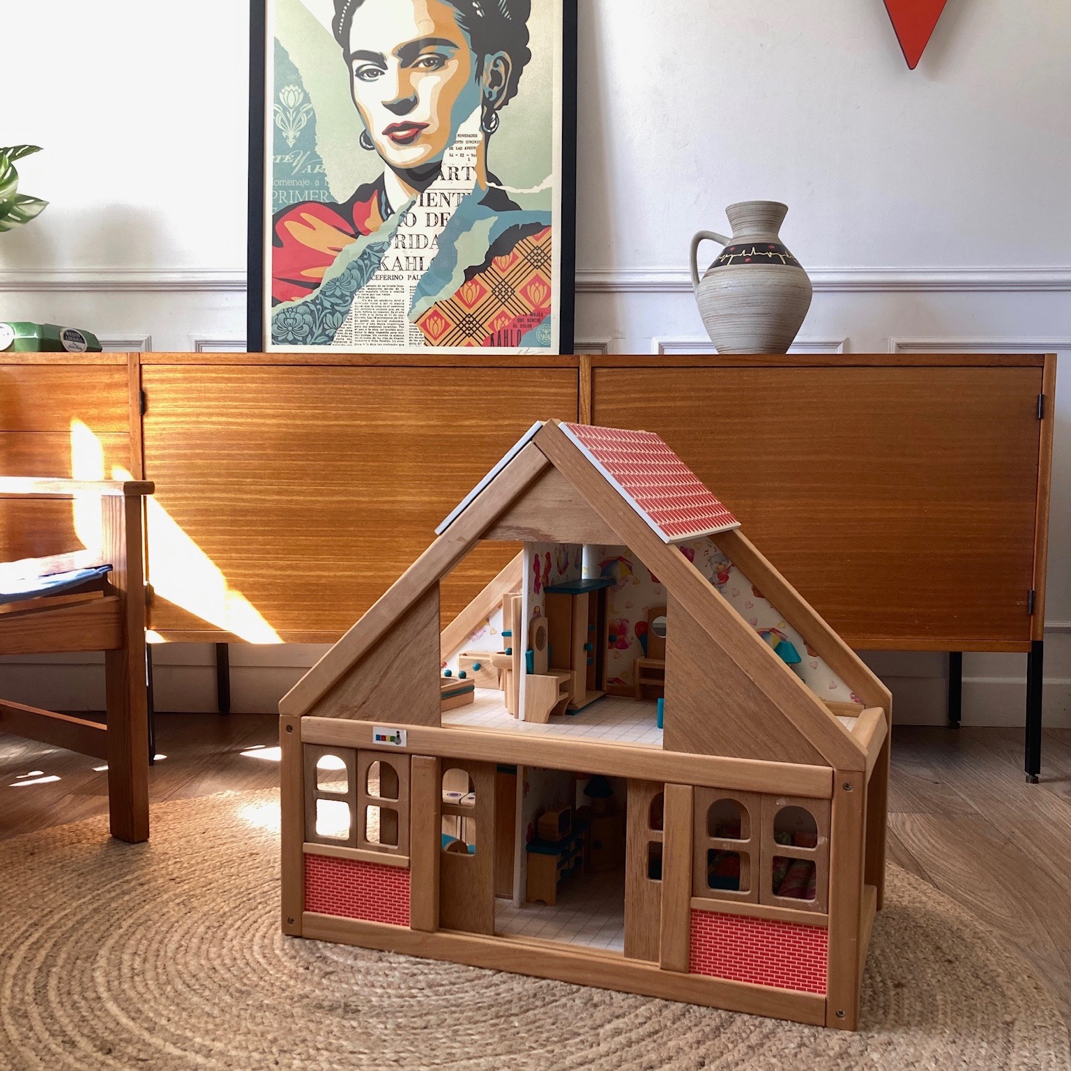 Maison de poupée vintage