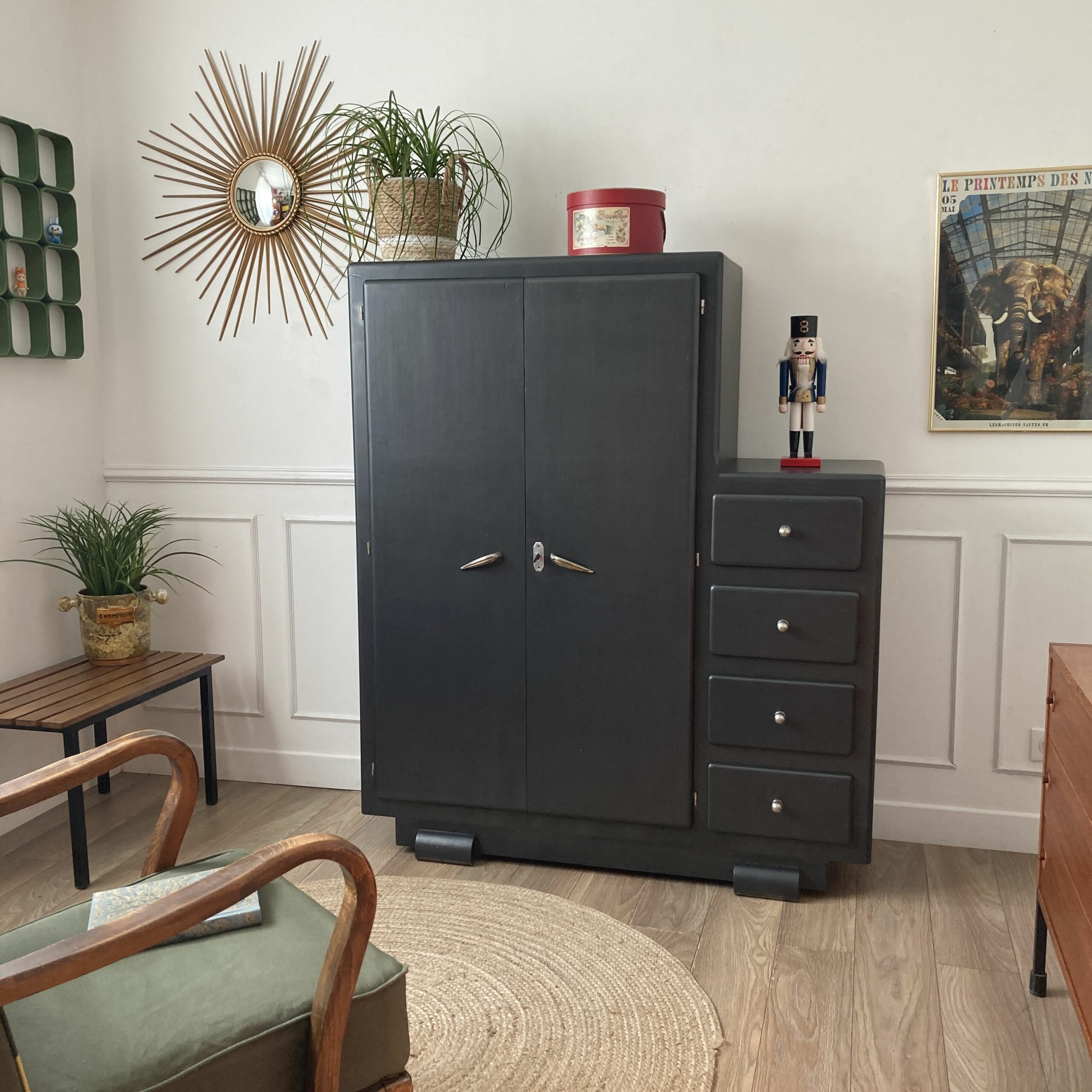 Armoire Asymétrique 1950's – Image 2