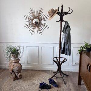 IMG_4772.jpeg Porte-manteau perroquet en bois foncé