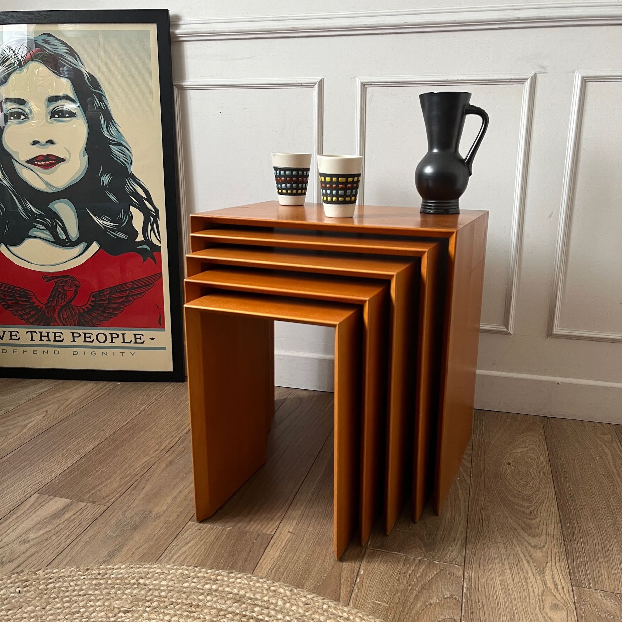 Tables gigognes en bois – Image 2