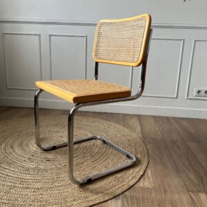 IMG_6135.jpeg Chaise Breuer bois clair et cannage