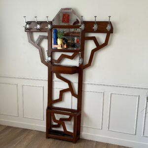 Vestiaire Art Déco en bois