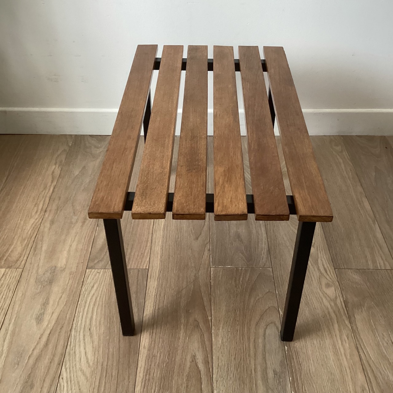 Table basse métal et lattes de bois – Image 7